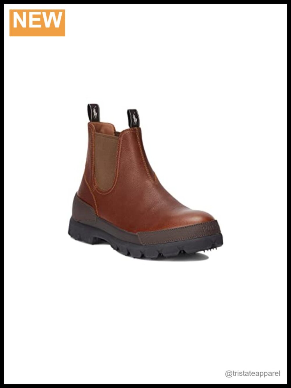 Oslo Leather Chelsea Boots Round Toe Ankle Boots